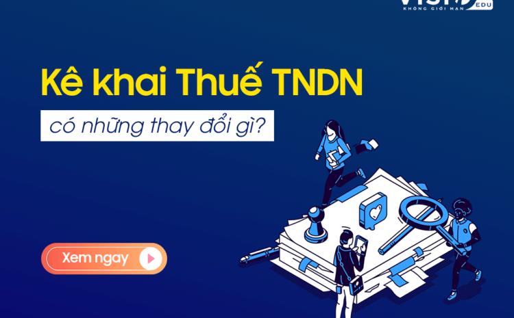  5 Điểm mới về khai thuế Thu nhập doanh nghiệp theo Thông tư 80