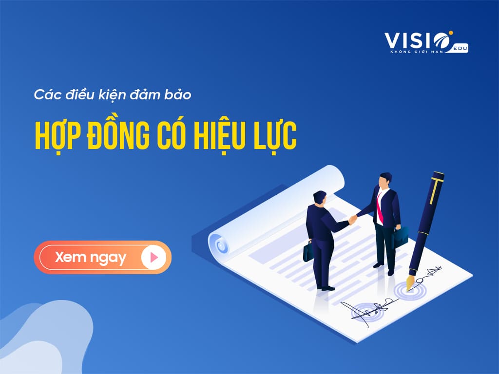 Điều kiện hợp đồng có hiệu lực