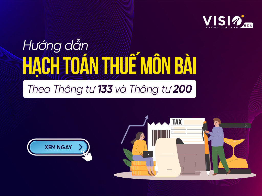 Hạch toán lệ phí môn bài