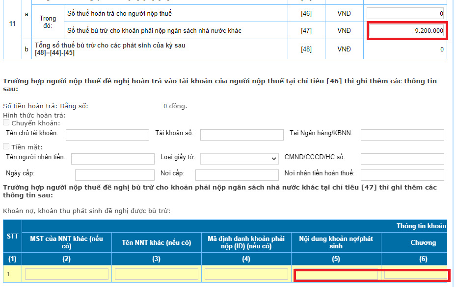 quyết toán thuế thu nhập cá nhân online