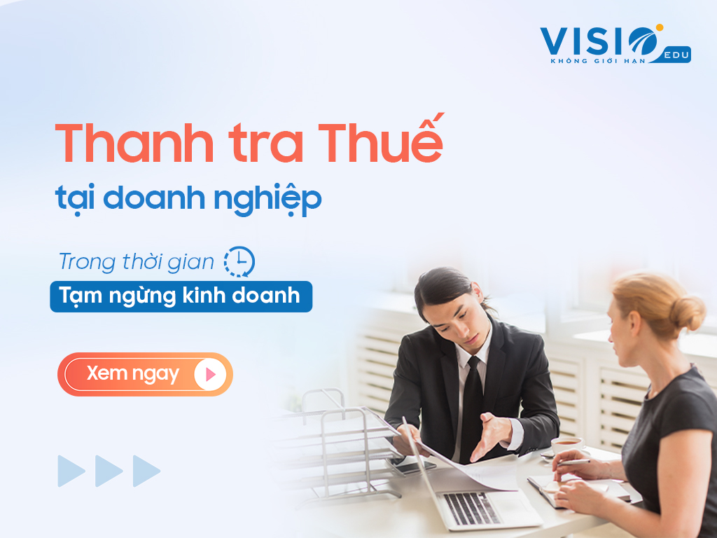 Có bị thanh tra thuế khi doanh nghiệp tạm ngừng kinh doanh không