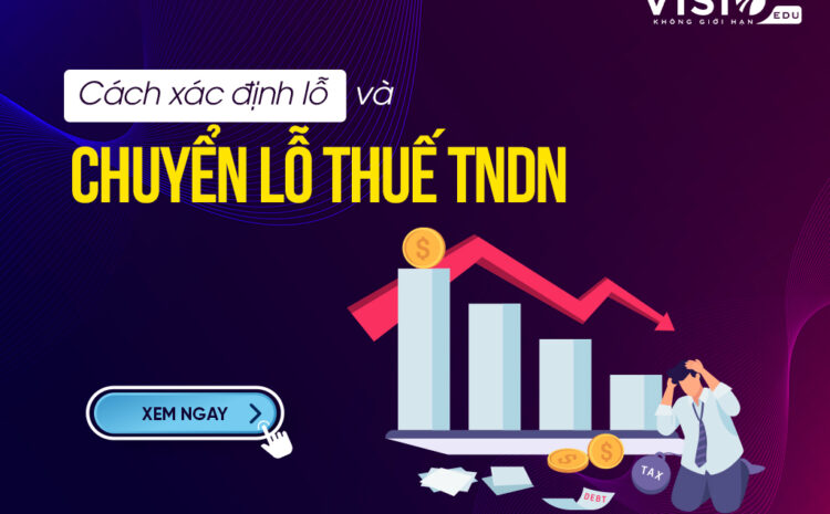  Cách xác định lỗ và chuyển lỗ Thuế TNDN dành cho kế toán