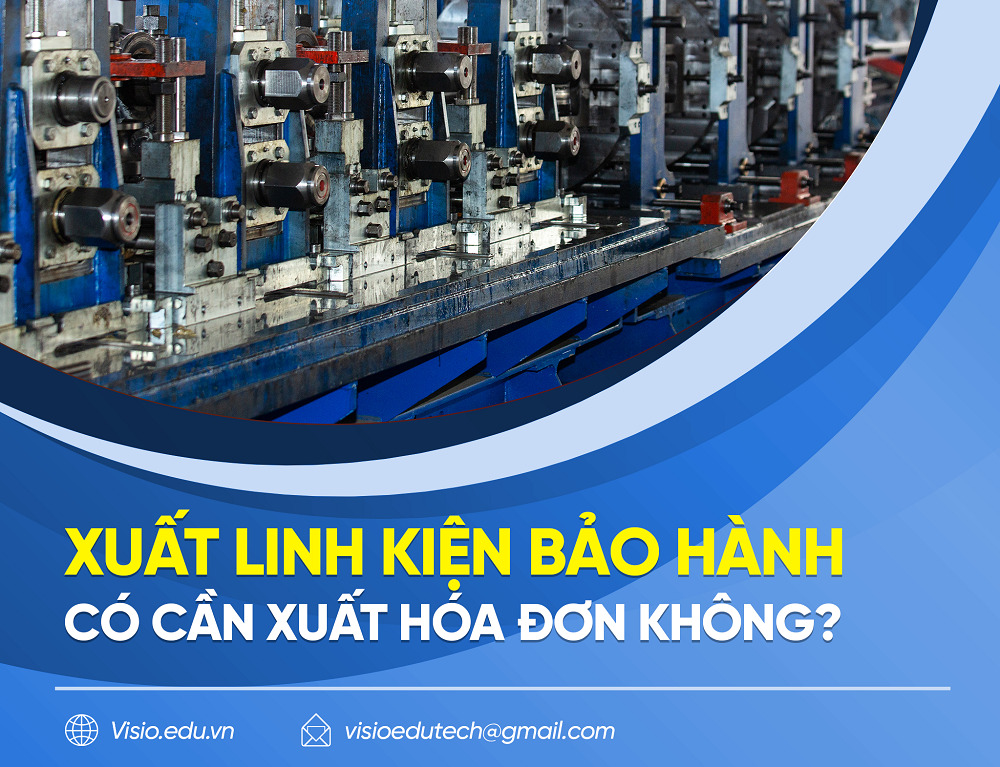 Xuất linh kiện bảo hành có cần xuất hóa đơn không