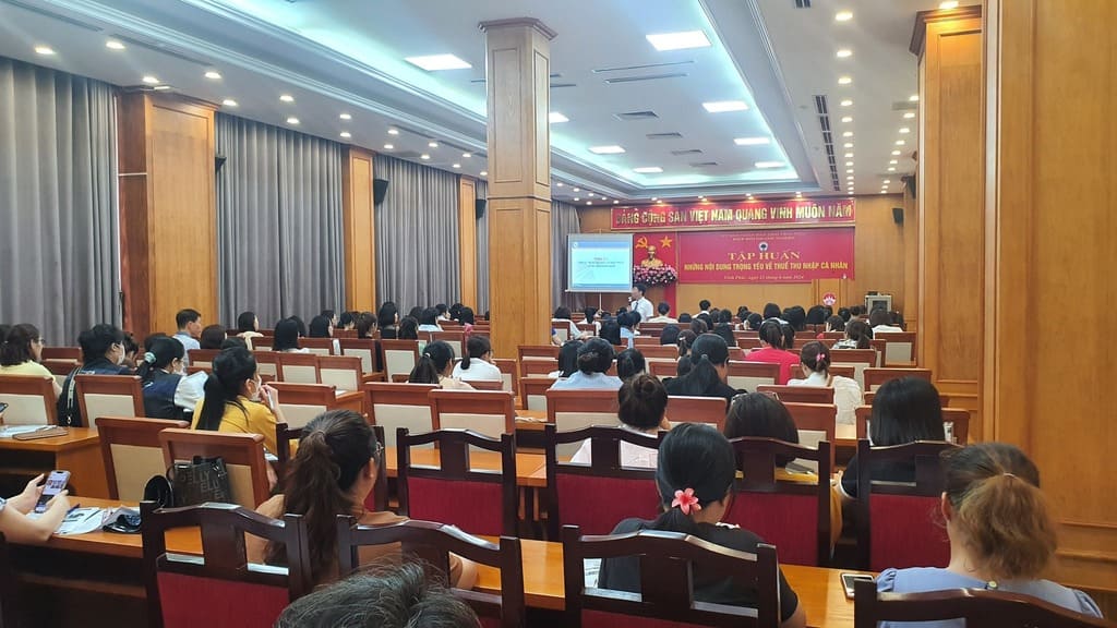 Đào tạo inhouse Thuế TNCN tại Vĩnh Phúc