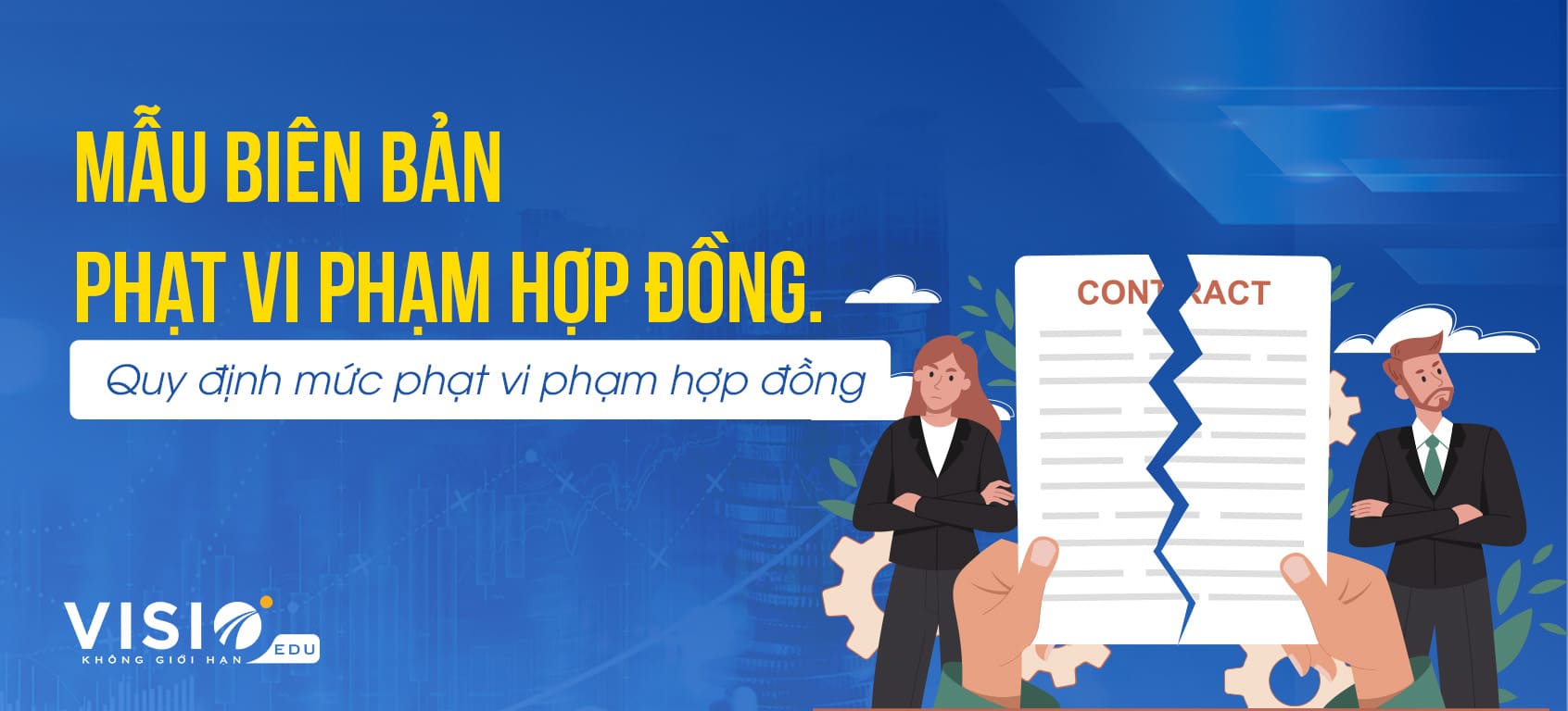 Mẫu biên bản phạt vi phạm hợp đồng mới nhất dành cho kế toán
