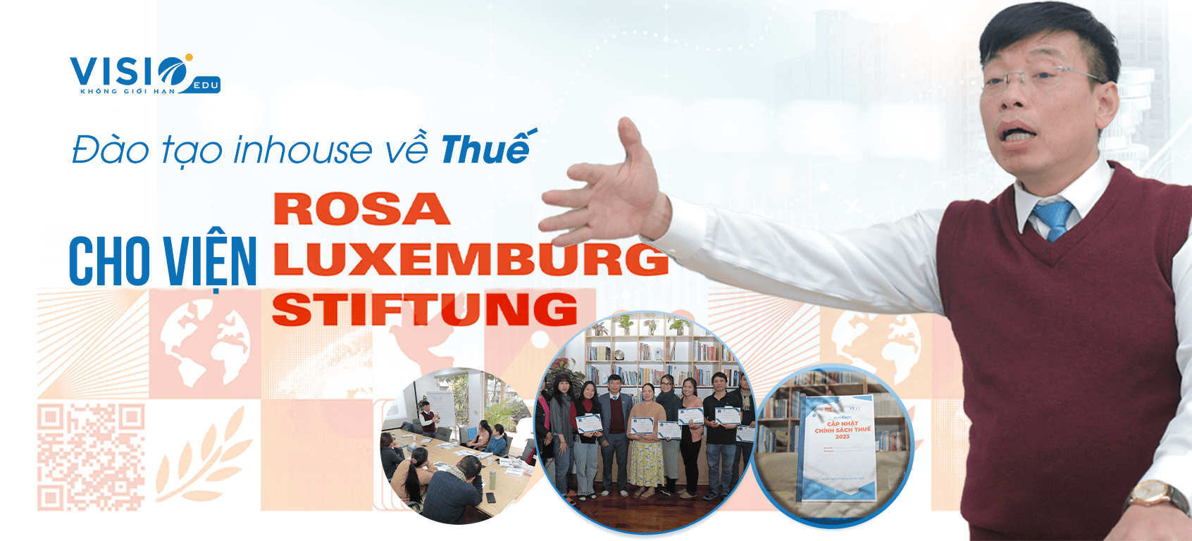 Đào tạo Inhouse Thuế cho viện Rosa Luxemburg Stiftung năm 2023