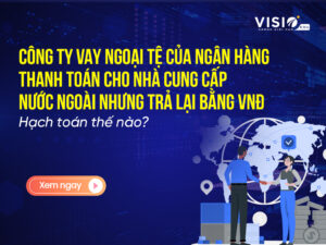 Công ty vay ngoại tệ của ngân hàng thanh toán cho nhà cung cấp nước ngoài nhưng trả lại bằng VNĐ hạch toán thế nào -2